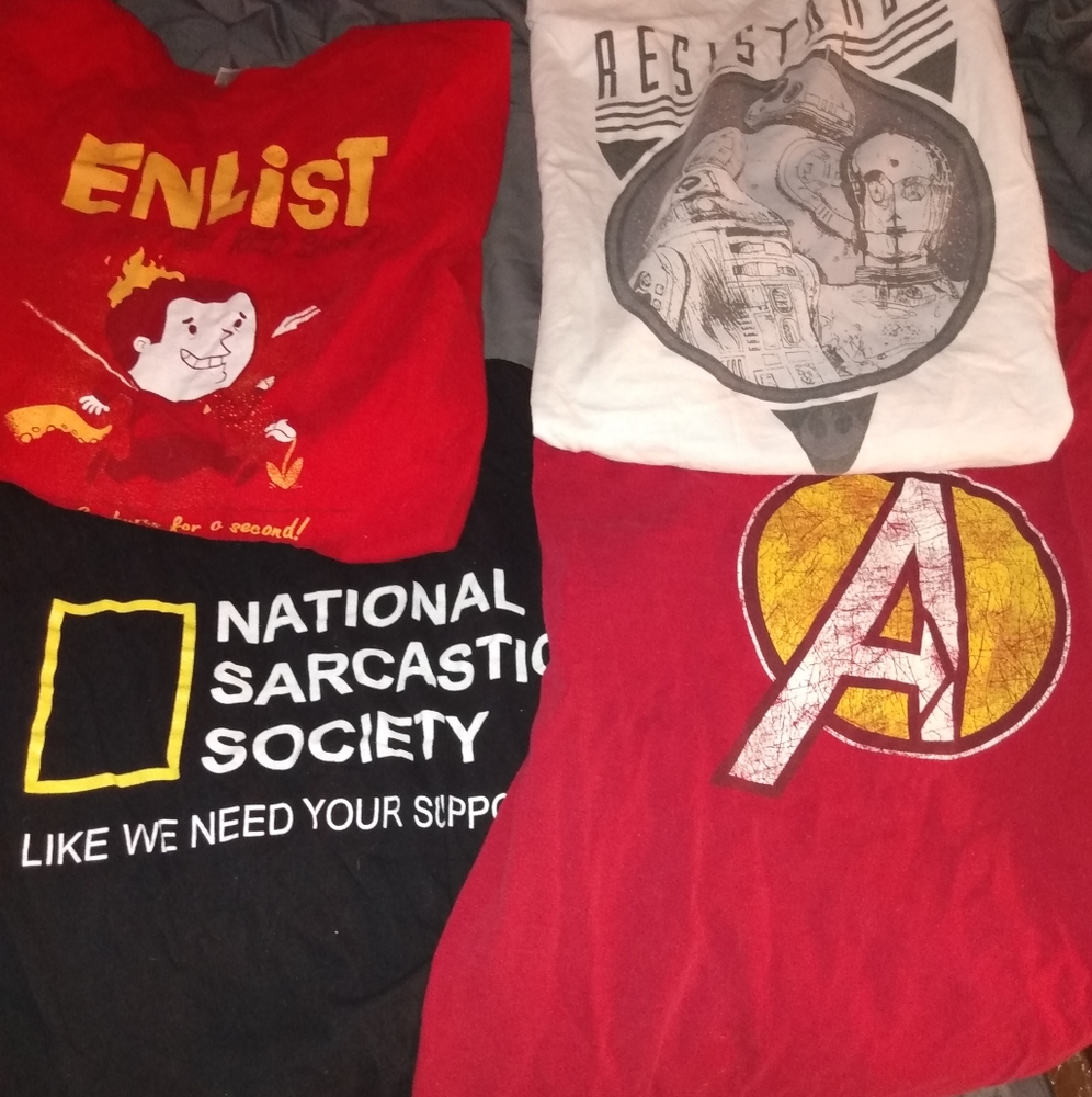 Geeky Graphic Tees Bundle